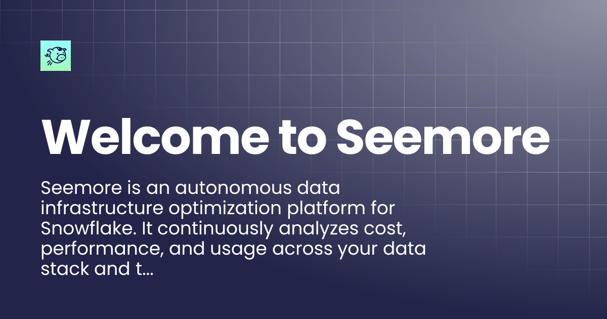 Welcome to seemore docs