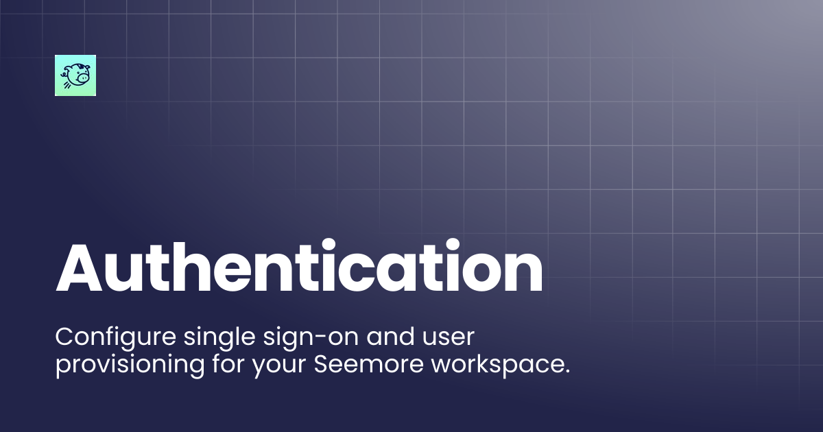 Authentication | Docs